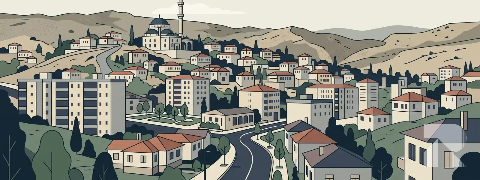Bala ilçesi illüstrasyonu