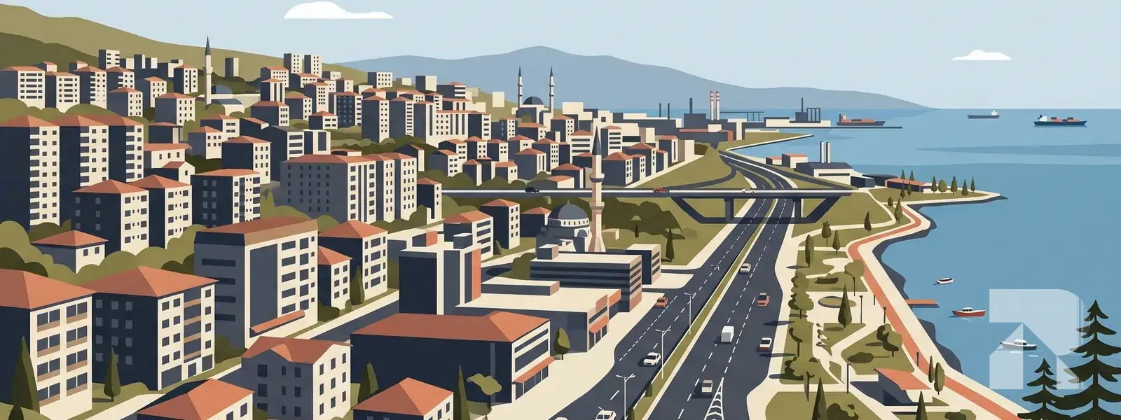 Çayırova ilçesi illüstrasyonu