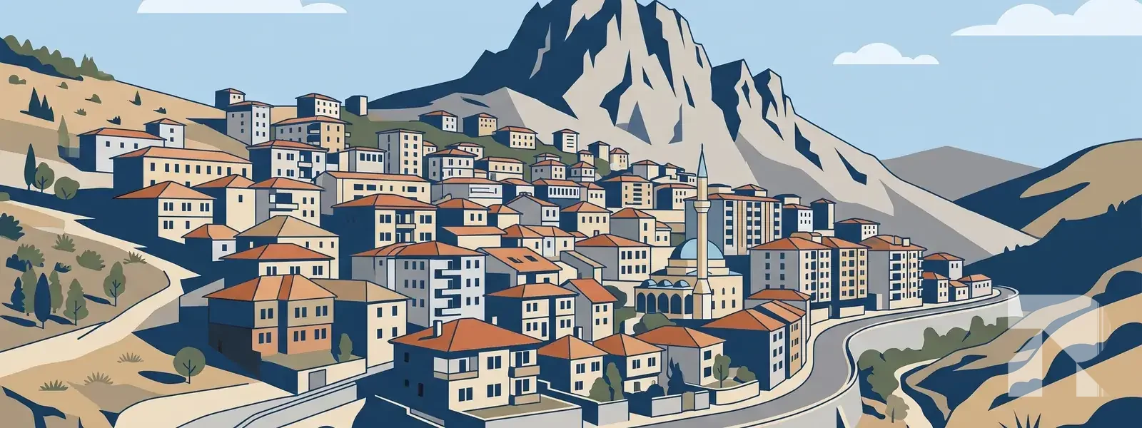 Elmadağ ilçesi illüstrasyonu