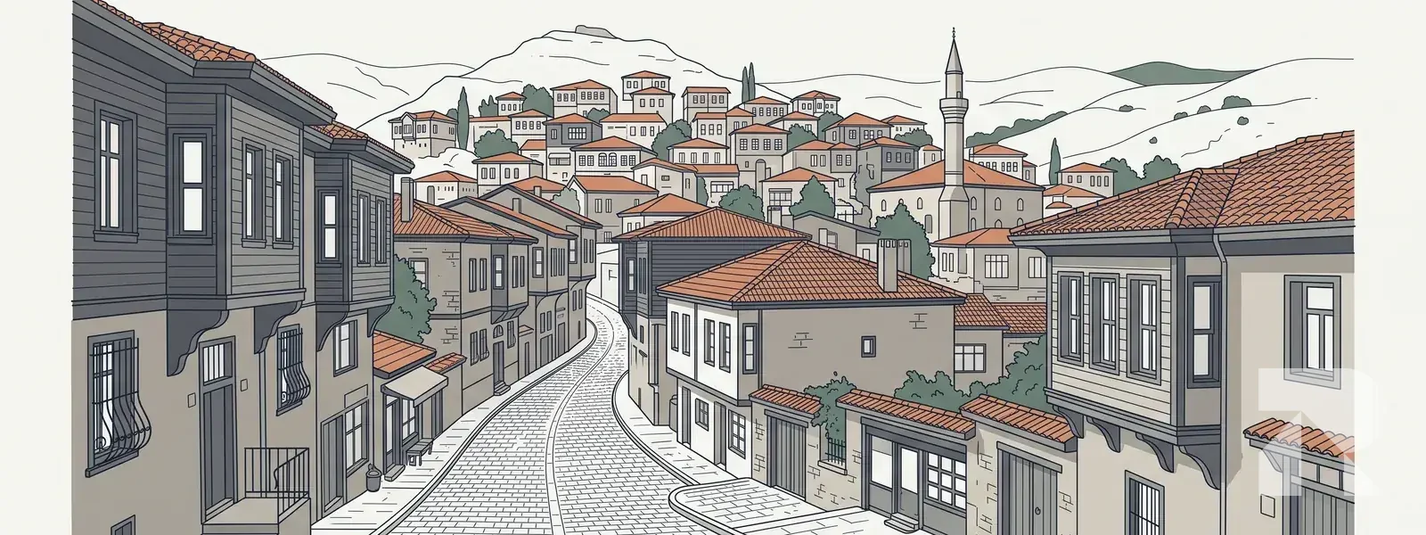 Güdül ilçesi illüstrasyonu