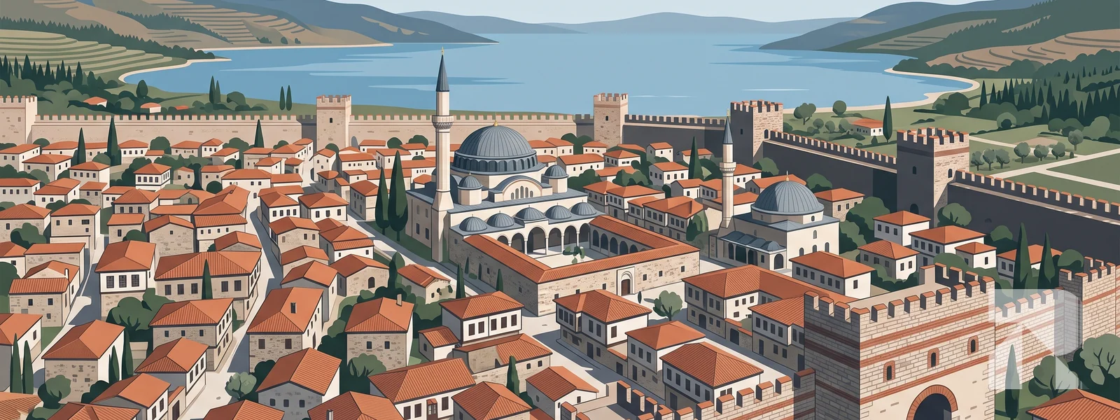 İznik ilçesi illüstrasyonu