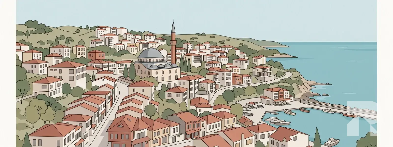 Kandıra ilçesi illüstrasyonu
