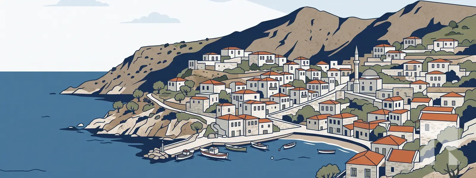 Karaburun ilçesi illüstrasyonu