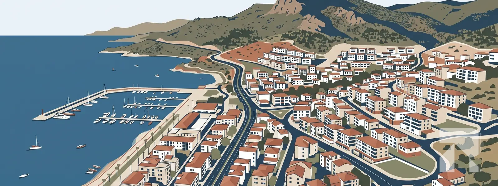 Menderes ilçesi illüstrasyonu