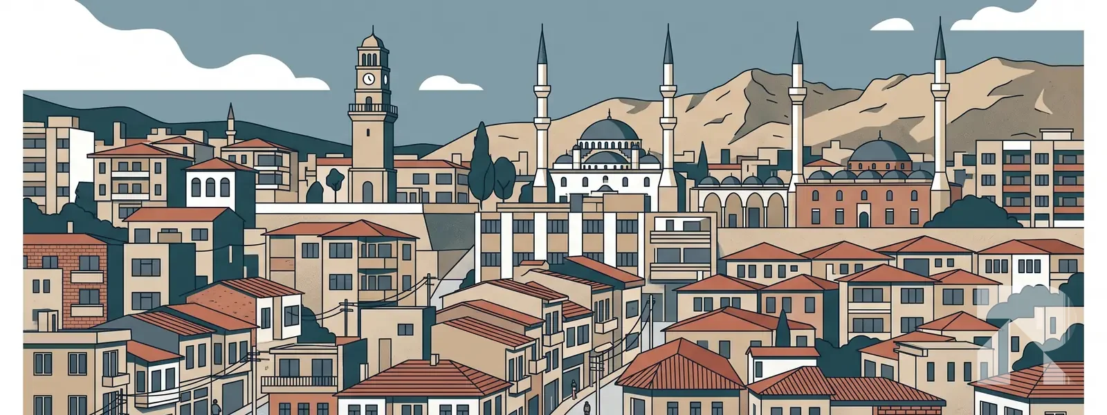 Menemen ilçesi illüstrasyonu