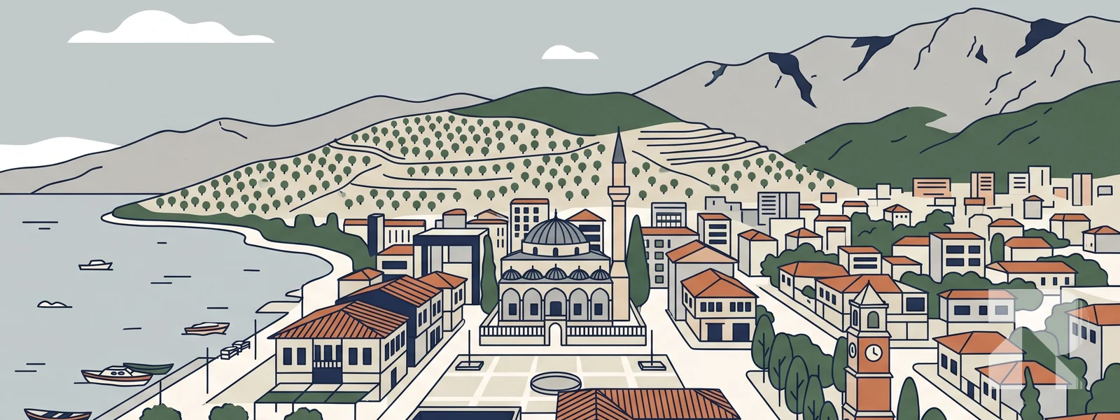 Orhangazi ilçesi illüstrasyonu