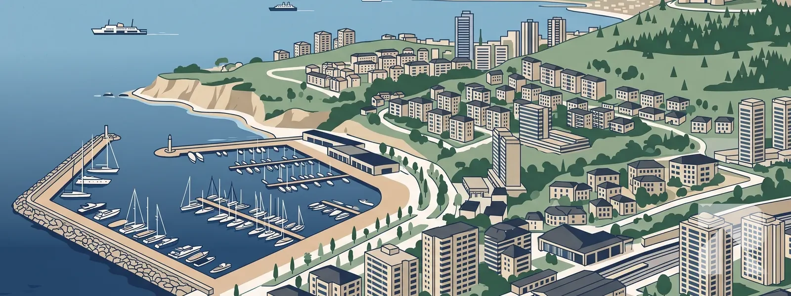 Pendik ilçesi illüstrasyonu