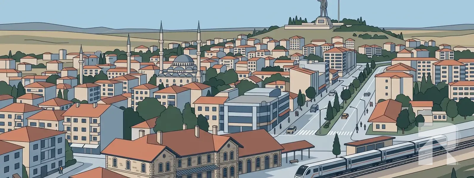 Polatlı ilçesi illüstrasyonu