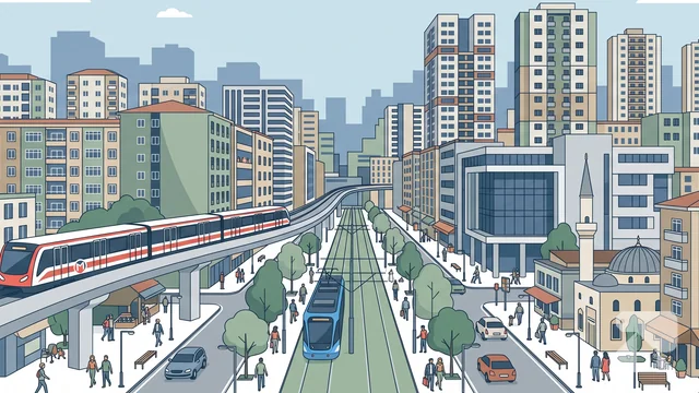 Bağcılar district illustration
