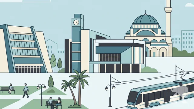Bahçelievler district illustration