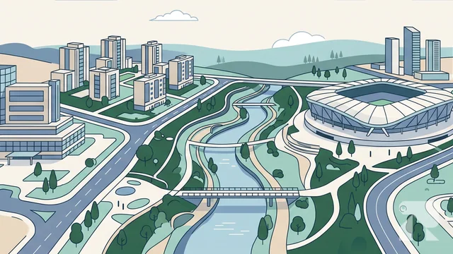 Başakşehir district illustration