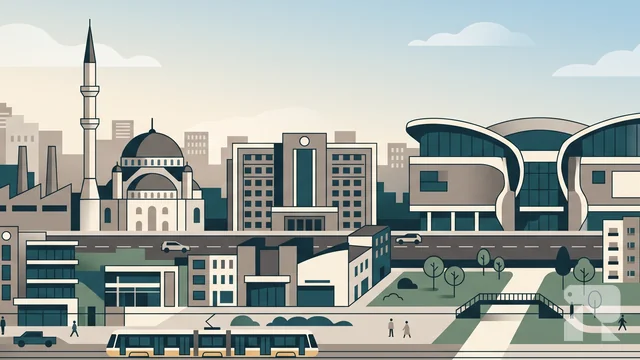 Bayrampaşa district illustration