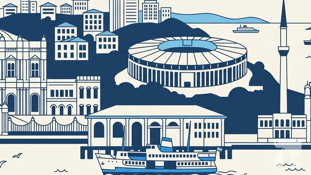 Beşiktaş district illustration