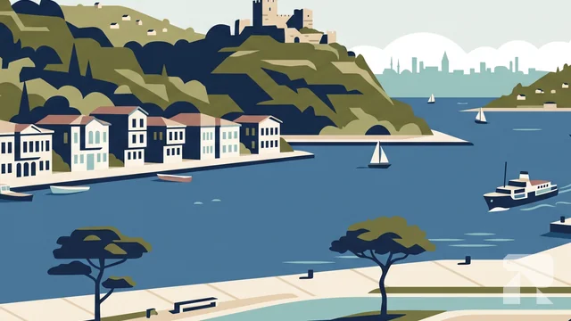 Beykoz district illustration