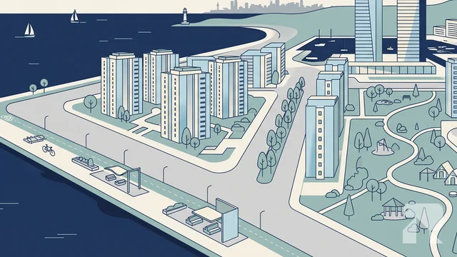 Beylikdüzü district illustration