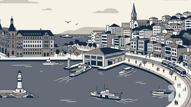 Kadıköy district illustration
