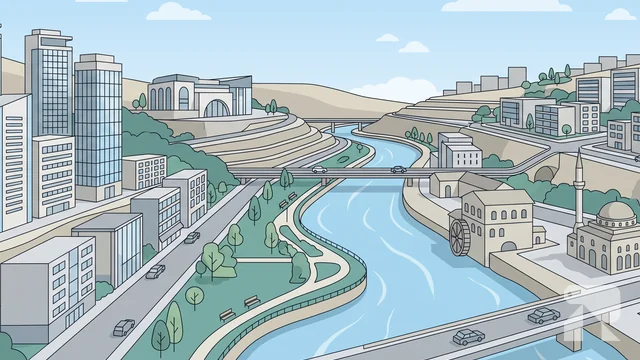 Kağıthane district illustration