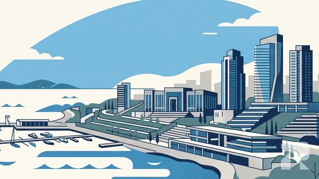 Kartal district illustration