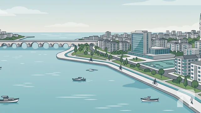Küçükçekmece district illustration