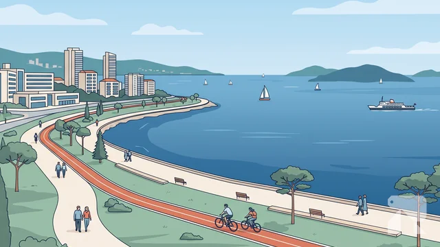 Maltepe district illustration