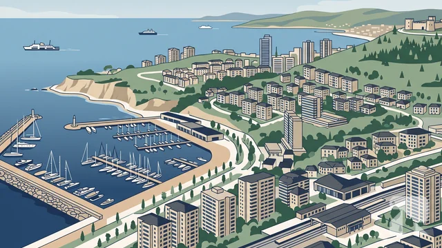 Pendik district illustration