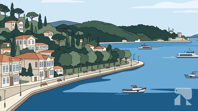 Sarıyer district illustration