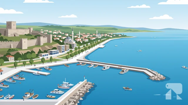 Silivri district illustration