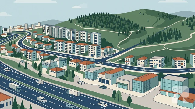 Sultangazi district illustration