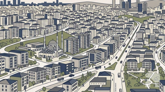 Ümraniye district illustration